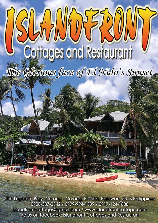 Islandfront Cottages And Restaurant El Nido Extérieur photo